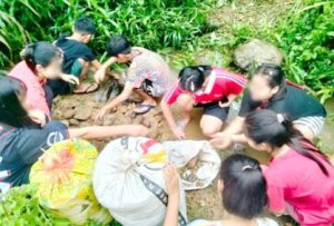 Scouting activities: Road Repair for the Community